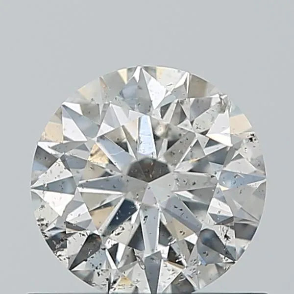 0.70ct Round Natural Diamond (Colour G, Clarity SI2, Cut VG, HRD Certified)