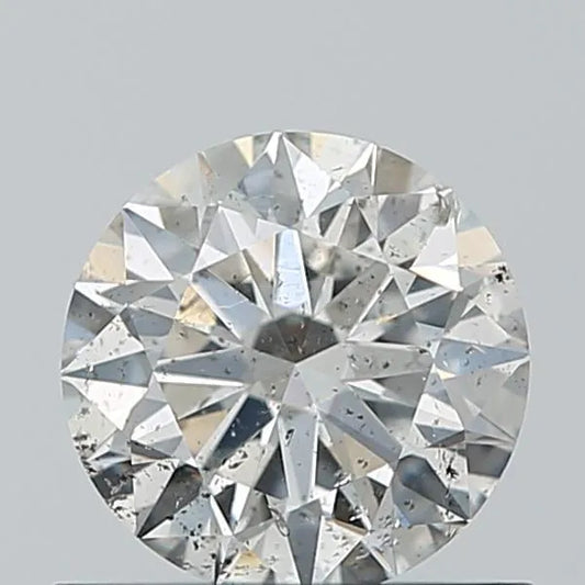 0.70ct Round Natural Diamond (Colour G, Clarity SI2, Cut VG, HRD Certified)