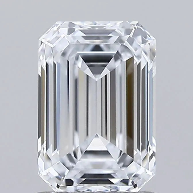 1.41ct Emerald Lab Grown Diamond (Colour E, Clarity IF, IGI Certified)